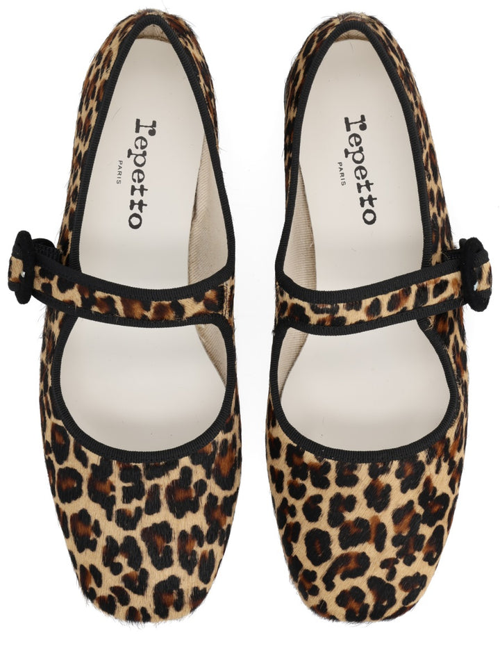 Repetto Flat Shoes - Animal Print | Wanan Luxury