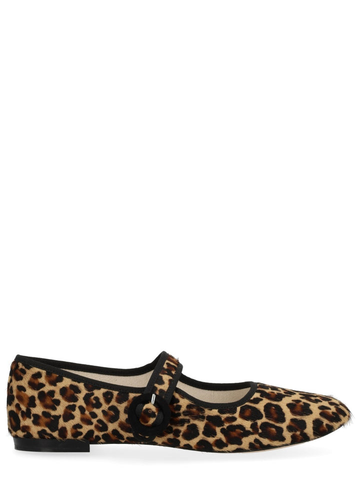 Repetto Flat Shoes - Animal Print | Wanan Luxury