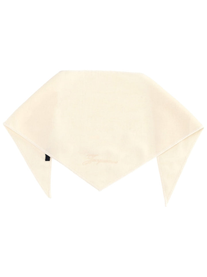 Jacquemus Scarves & Gloves - White | Wanan Luxury