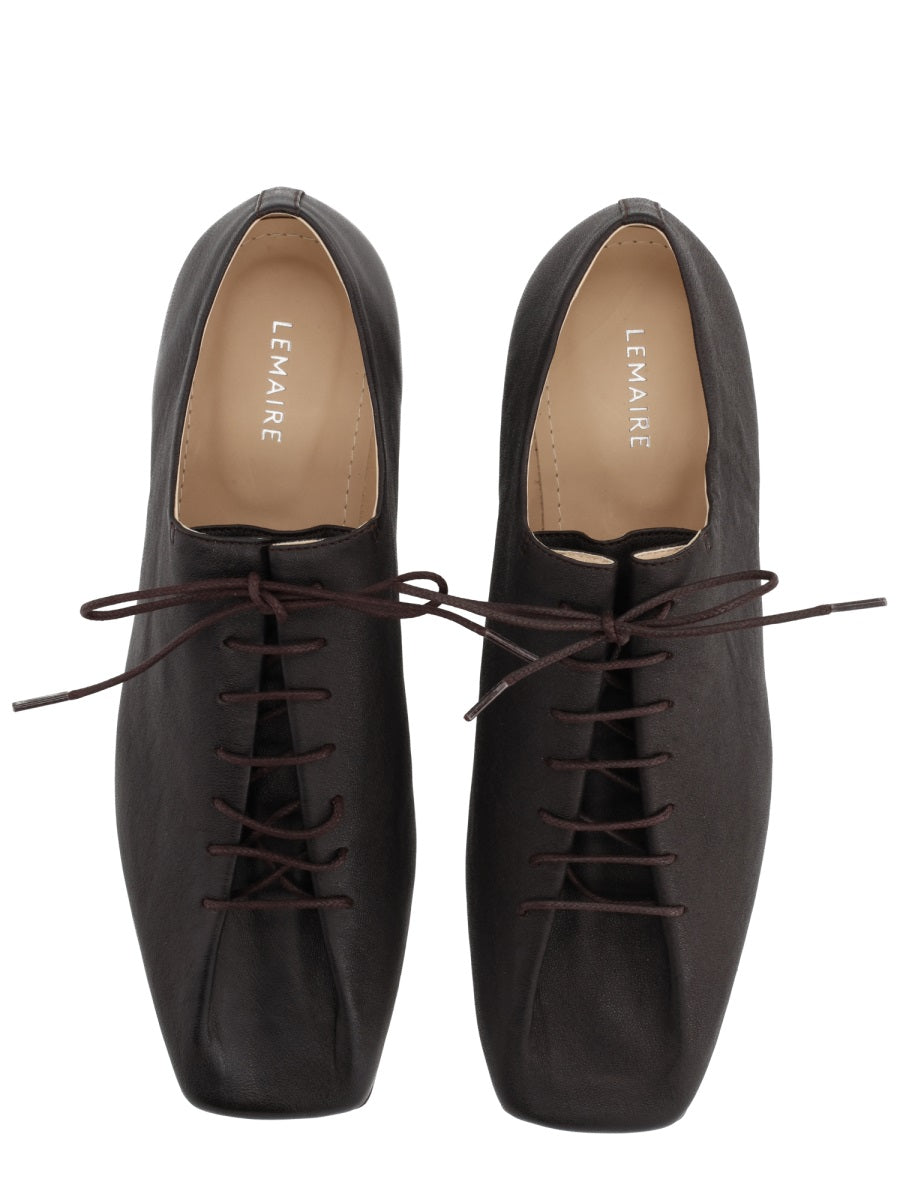 Lemaire Loafers - Brown | Wanan Luxury