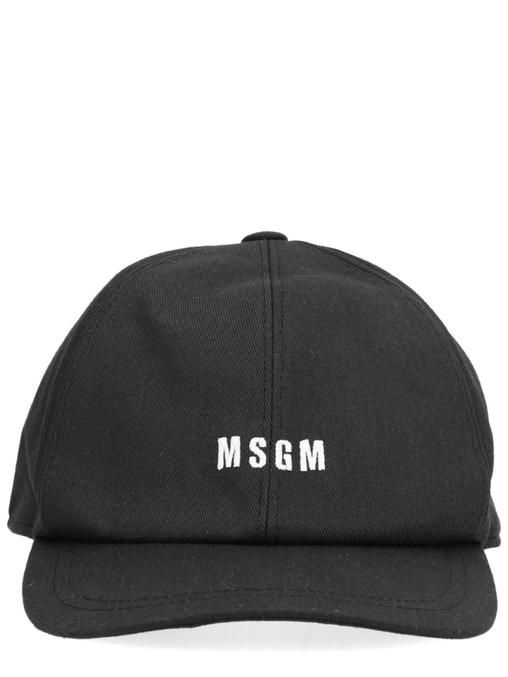 MSGM Hats - Black | Wanan Luxury