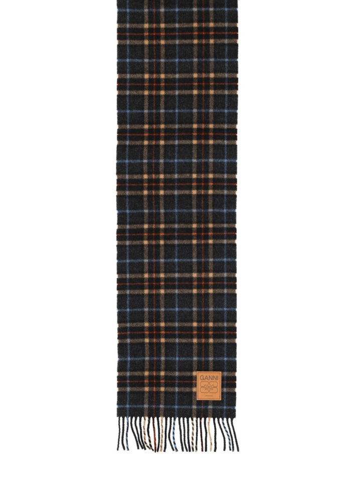 Ganni Scarves & Gloves - Grey | Wanan Luxury