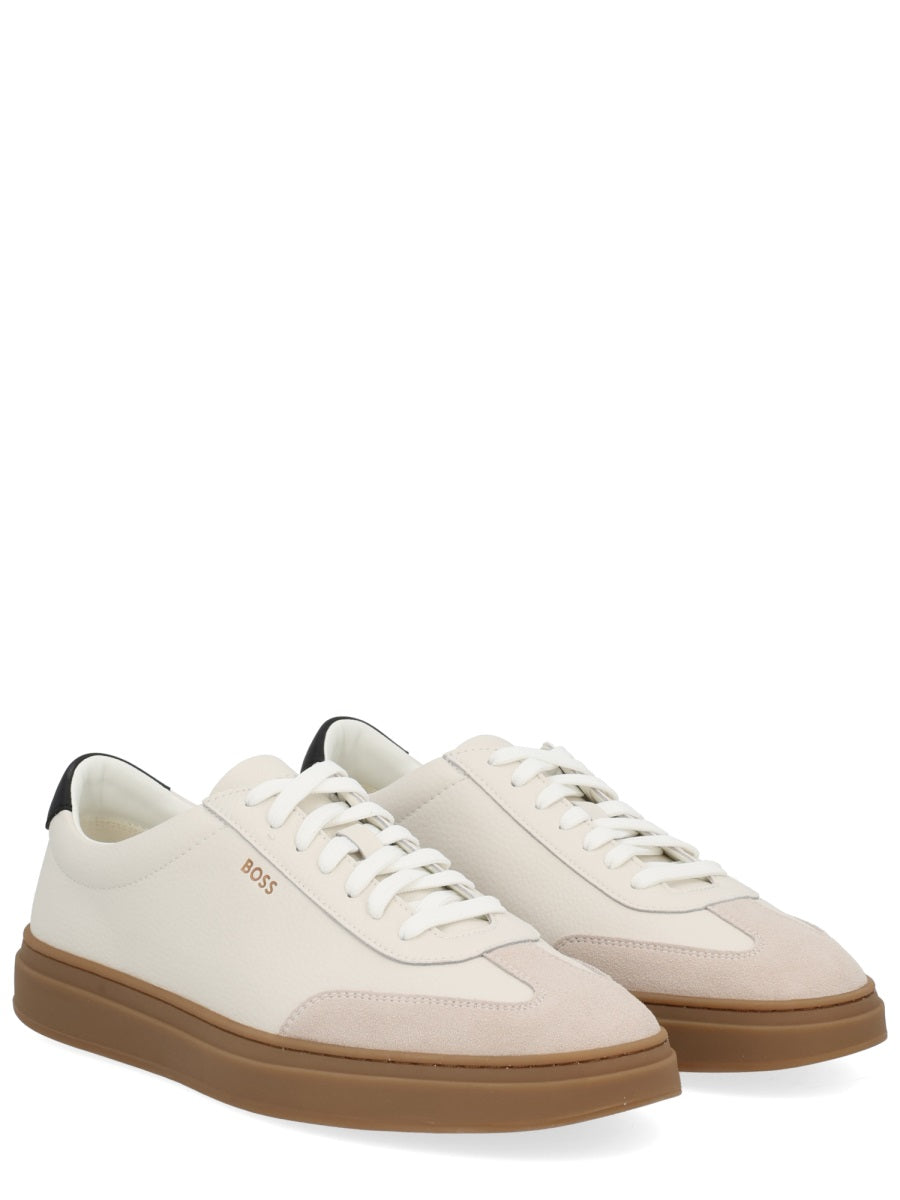 Boss Sneakers - White | Wanan Luxury