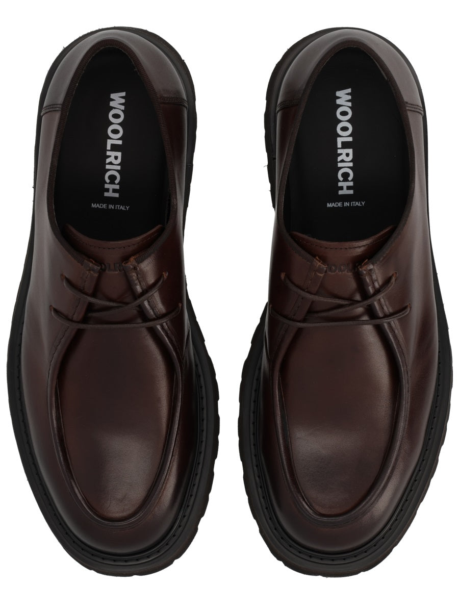 Woolrich Flat Shoes - Brown | Wanan Luxury