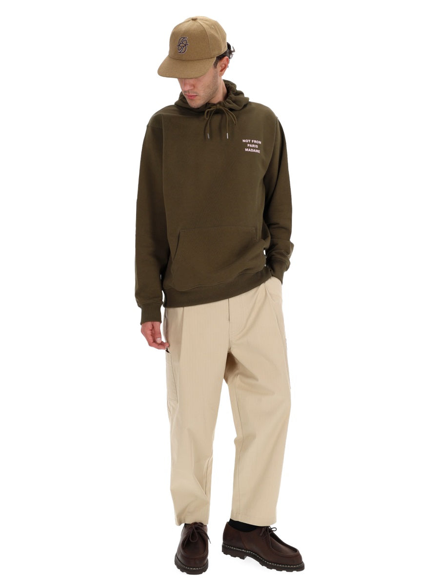 Drôle De Monsieur Sweatshirts - Brown | Wanan Luxury