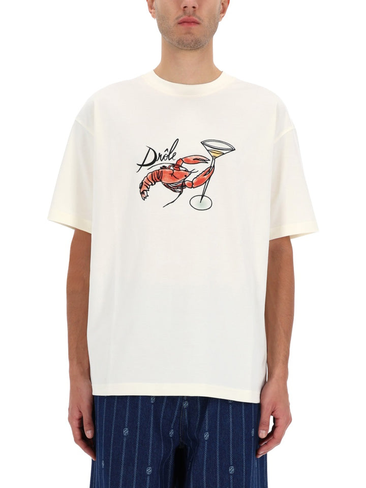 Drôle De Monsieur T shirts - White | Wanan Luxury