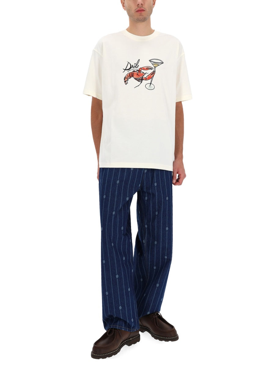 Drôle De Monsieur T shirts - White | Wanan Luxury