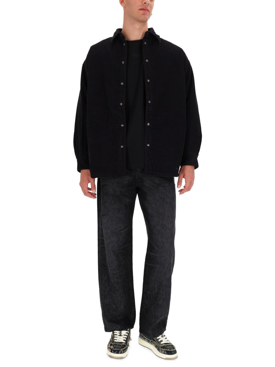 Diesel Shirts - Black | Wanan Luxury