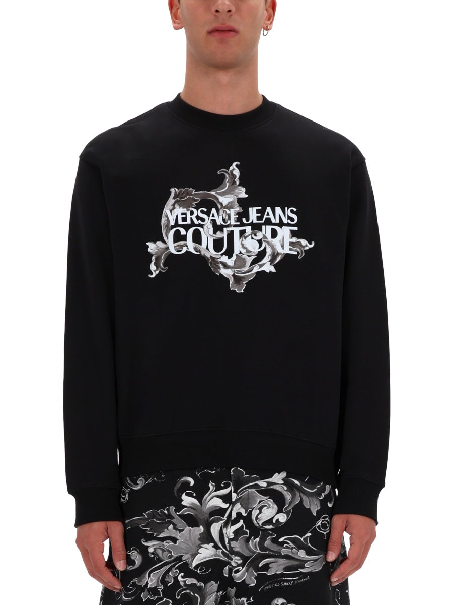 Versace Jeans Couture Sweatshirts - Black | Wanan Luxury