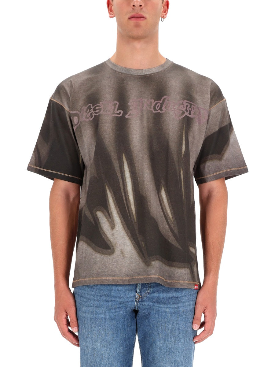 Diesel T shirts - Grey | Wanan Luxury