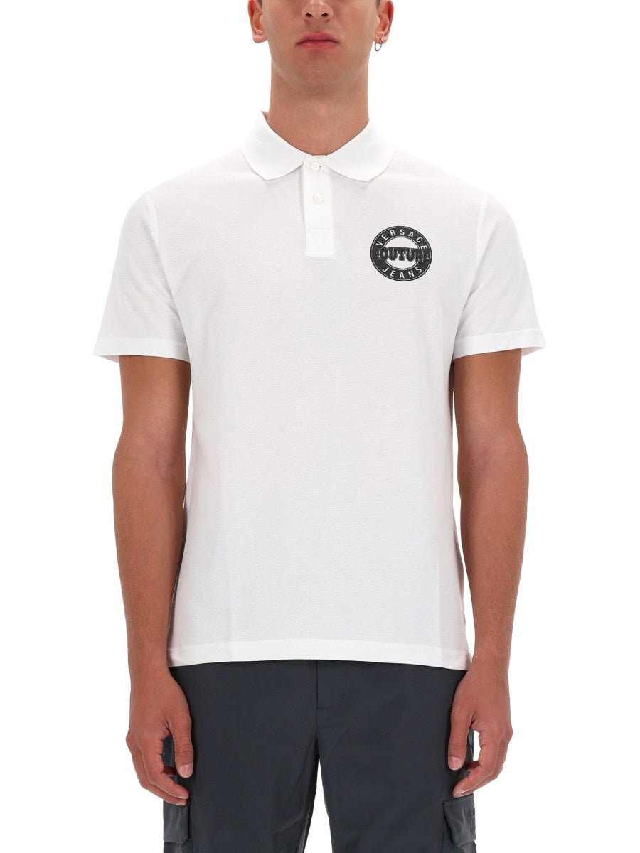 Versace Jeans Couture Polo - White | Wanan Luxury