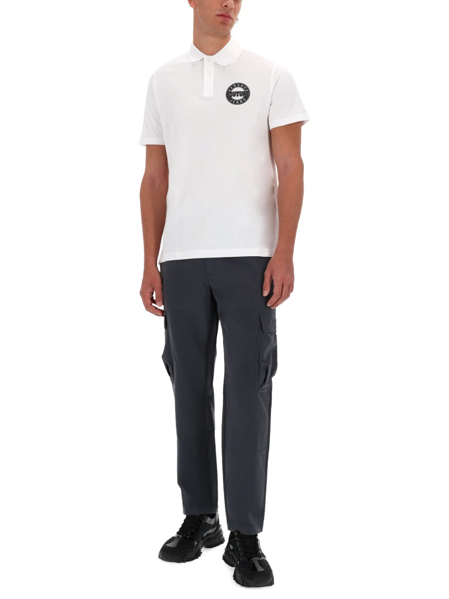 Versace Jeans Couture Polo - White | Wanan Luxury