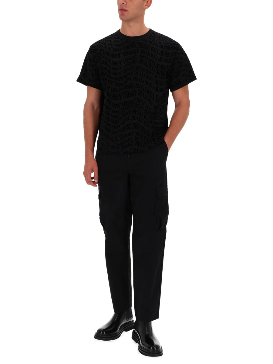 Versace Jeans Couture T shirts - Black | Wanan Luxury