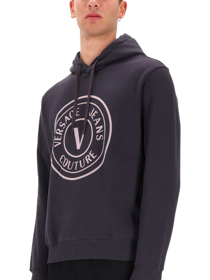 Versace Jeans Couture Sweatshirts - Grey | Wanan Luxury