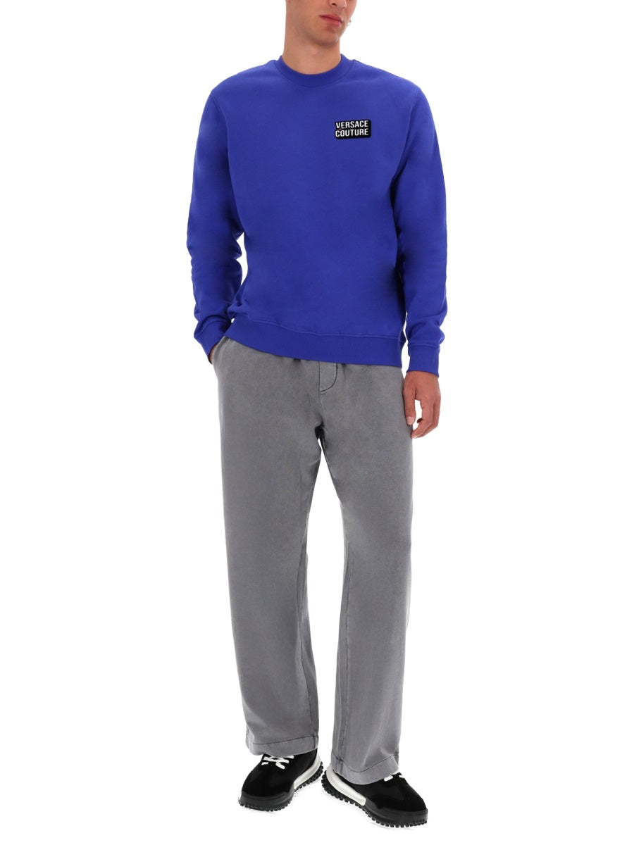 Versace Jeans Couture Sweatshirts - Blue | Wanan Luxury