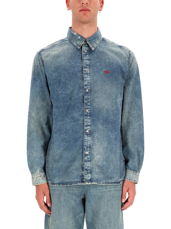 Diesel Shirts - Blue | Wanan Luxury