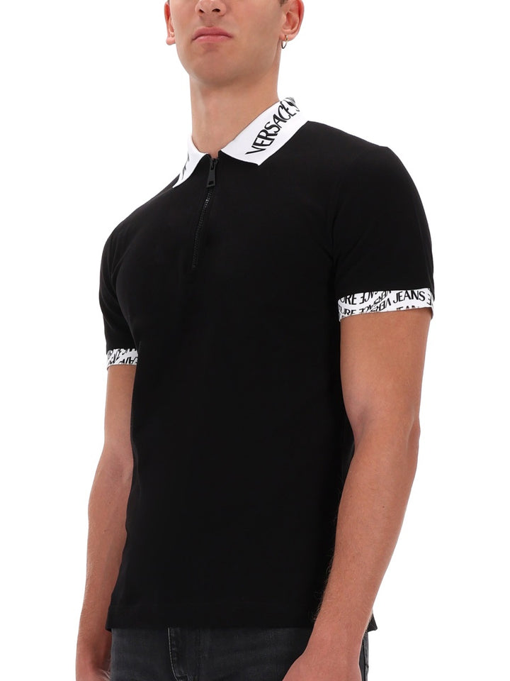 Versace Jeans Couture Polo - Black | Wanan Luxury