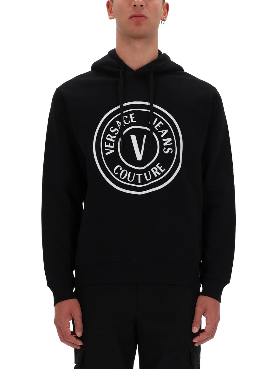Versace Jeans Couture Sweatshirts - Black | Wanan Luxury
