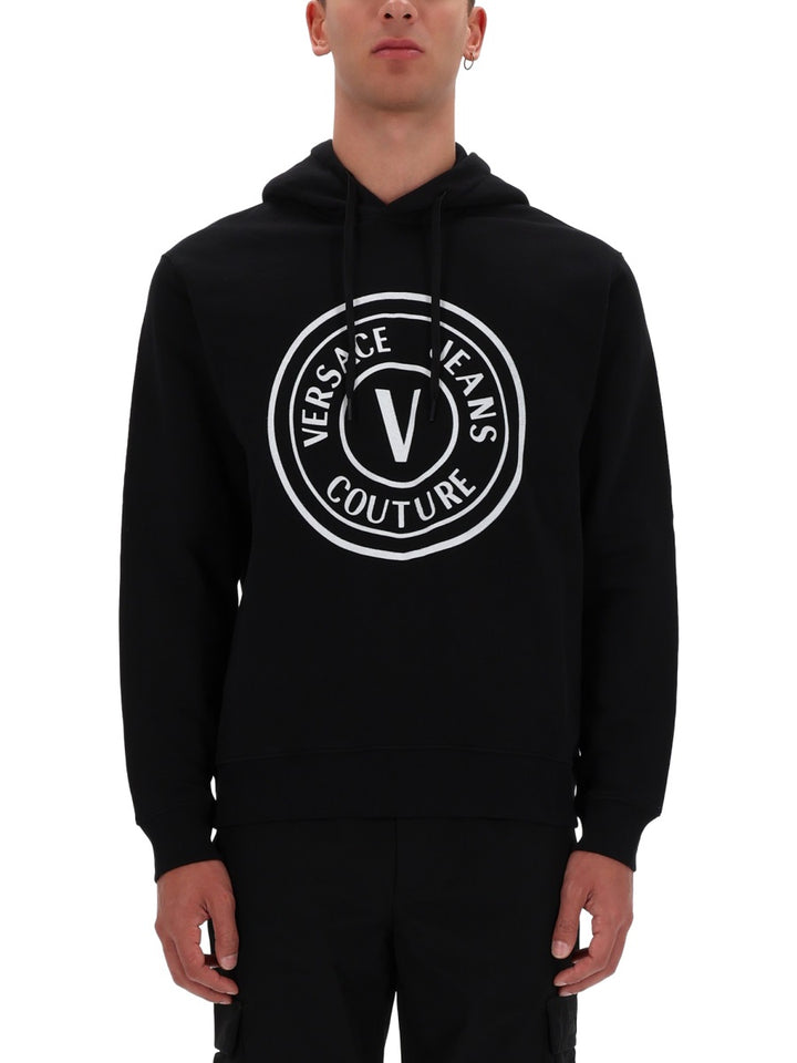 Versace Jeans Couture Sweatshirts - Black | Wanan Luxury