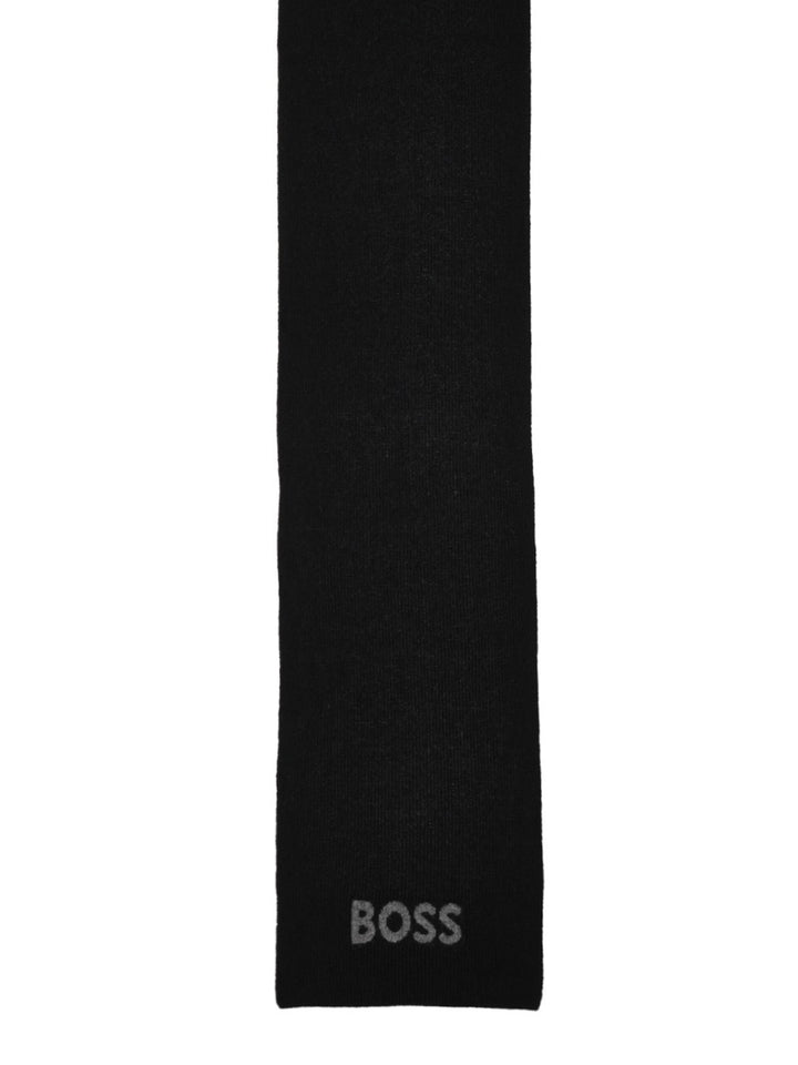 Boss Scarves & Gloves - Black | Wanan Luxury