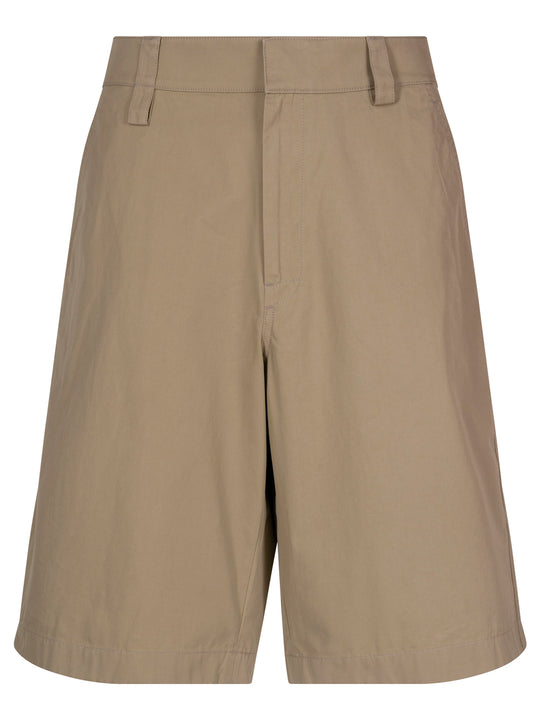 Light Cotton Twill Bermuda Shorts