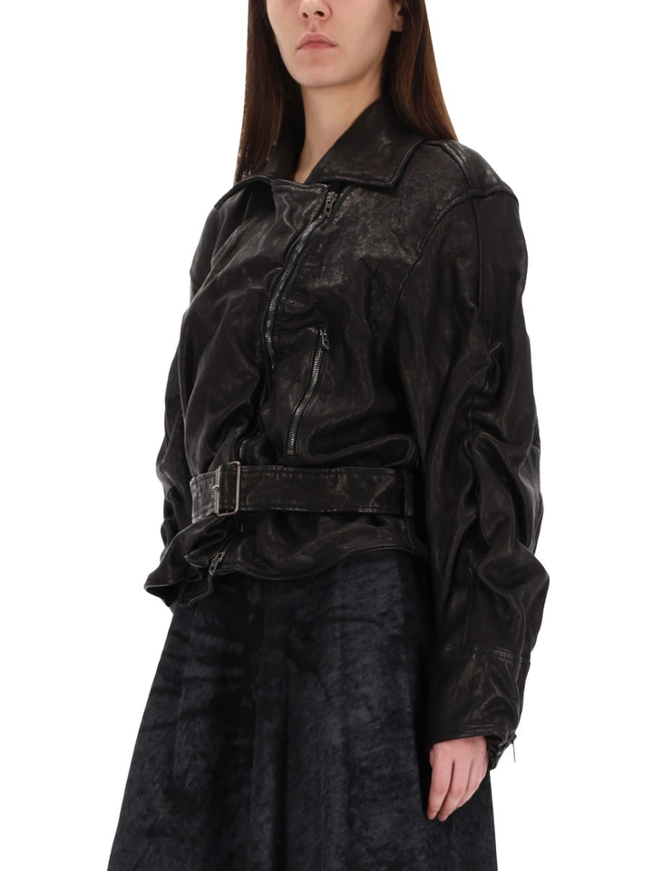 Diesel Leather Jackets - Black | Wanan Luxury