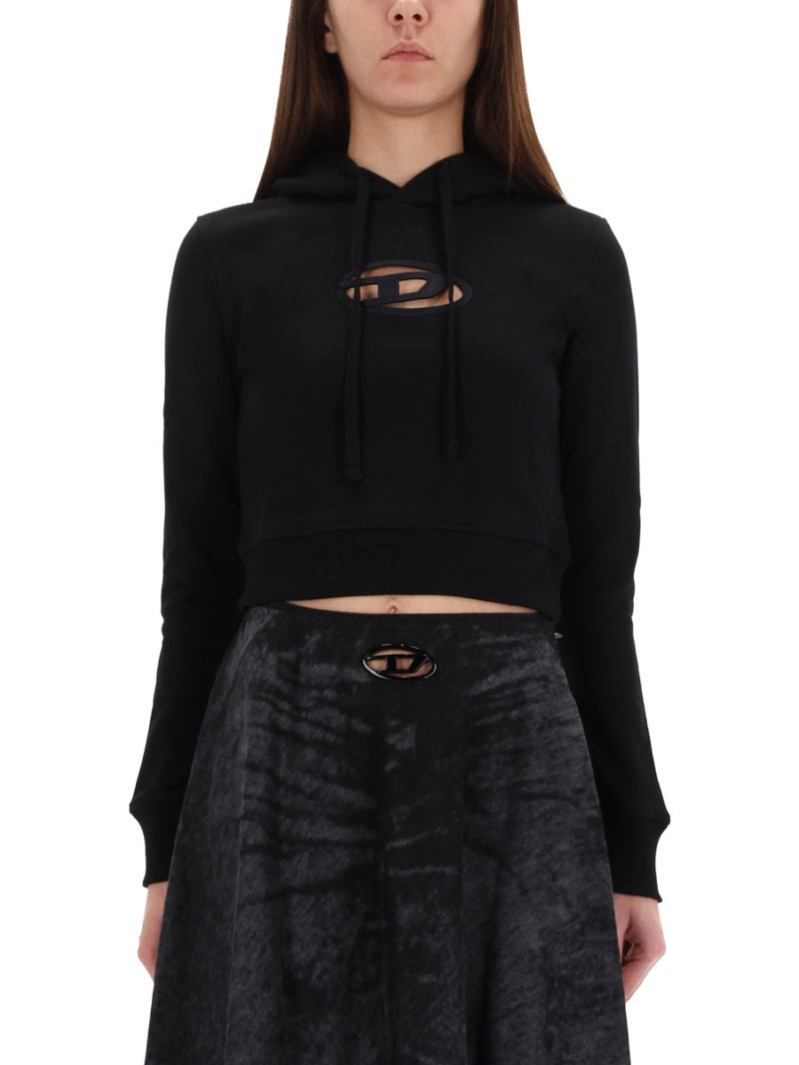 Diesel Sweatshirts - Black | 6559b280fbbbda08bd7154e7a12253a3a84e25a8