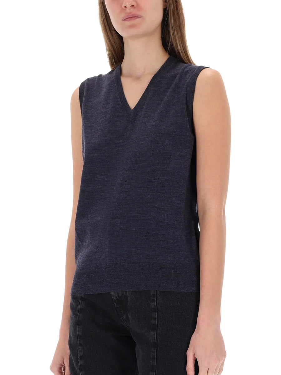 Maison Margiela Gilet - Blue | Wanan Luxury
