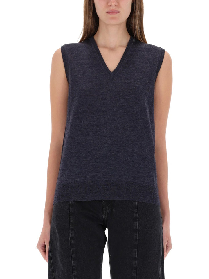 Maison Margiela Gilet - Blue | Wanan Luxury