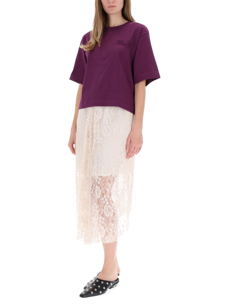 Baum Und Pferdgarten T shirts - Purple | Wanan Luxury