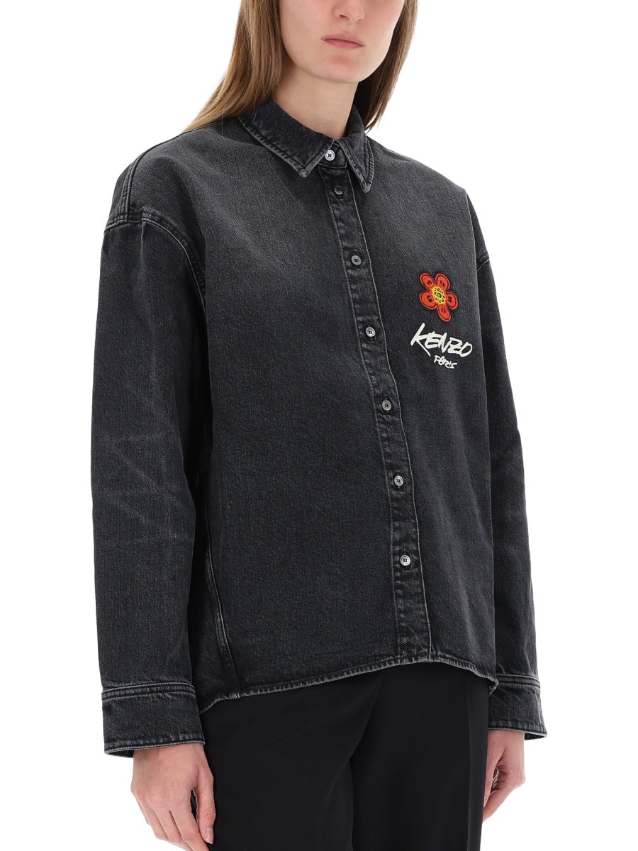 Kenzo Shirts - Black | Wanan Luxury