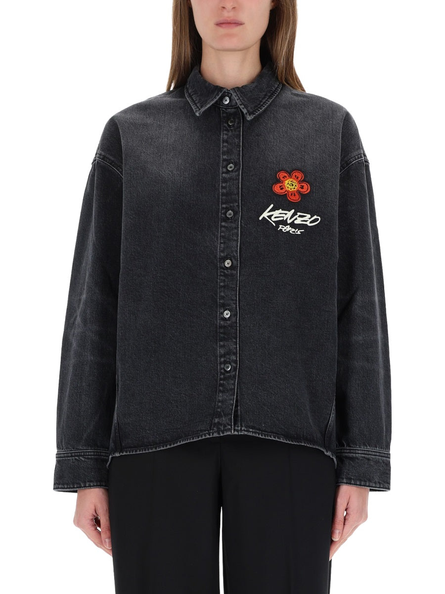 Kenzo Shirts - Black | Wanan Luxury
