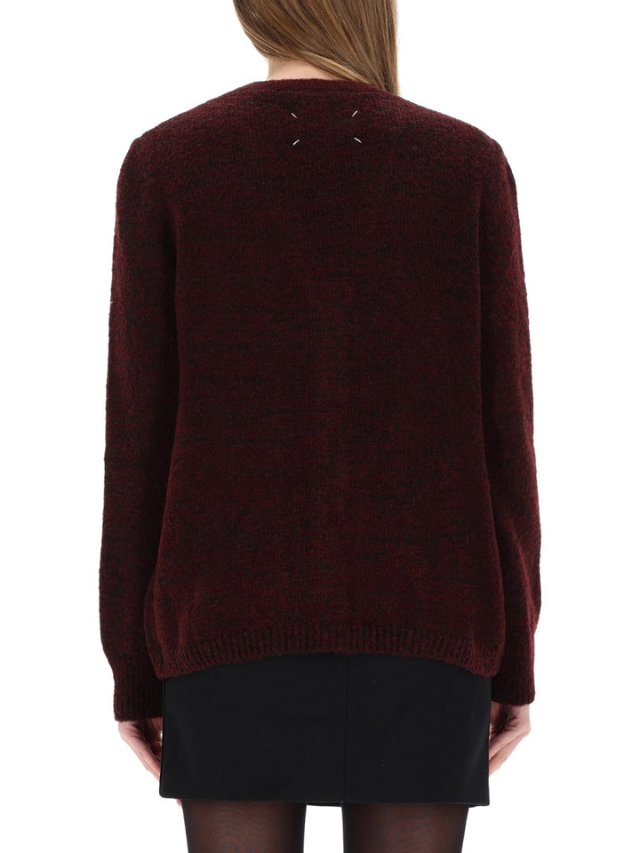 Maison Margiela Sweaters - Burgundy | Wanan Luxury