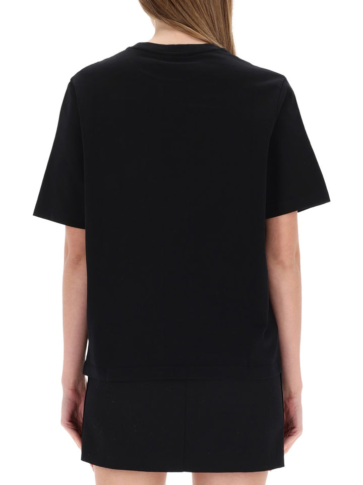 Maison Kitsuné T shirts - Black | Wanan Luxury