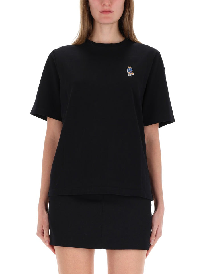 Maison Kitsuné T shirts - Black | Wanan Luxury