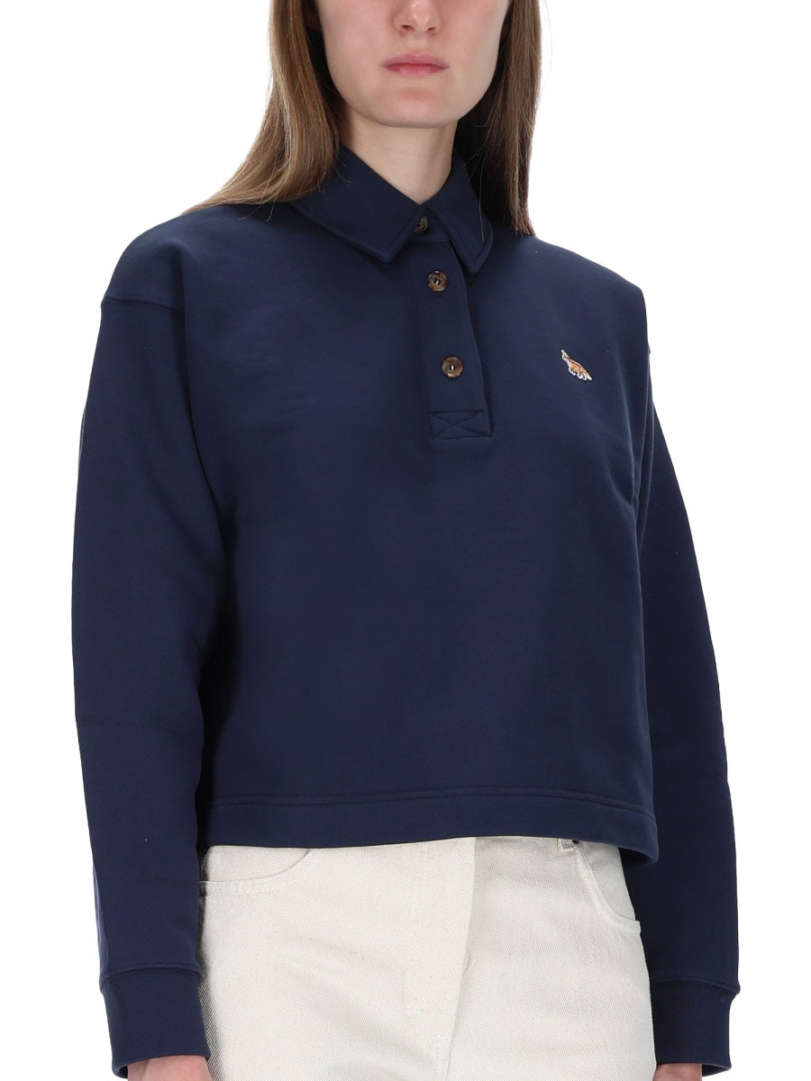 Maison Kitsuné Sweatshirts - Blue | Wanan Luxury