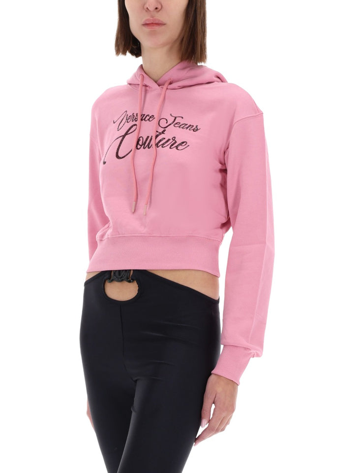 Versace Jeans Couture Sweatshirts - Pink | Wanan Luxury