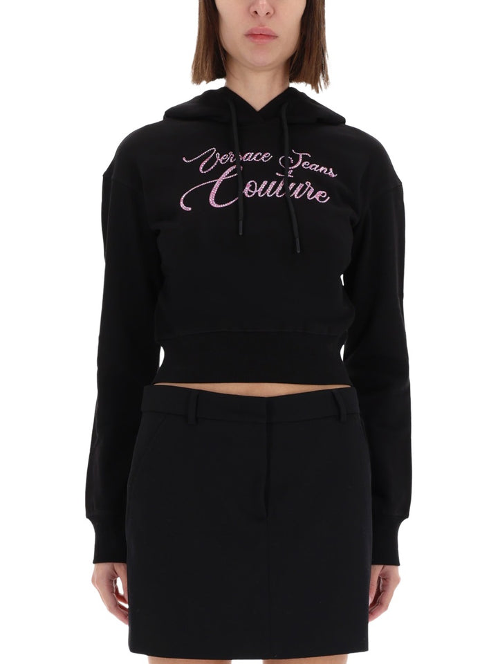 Versace Jeans Couture Sweatshirts - Black | Wanan Luxury