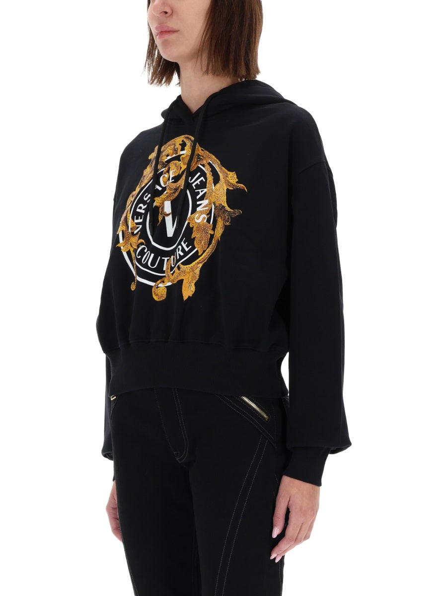 Versace Jeans Couture Sweatshirts - Black | Wanan Luxury