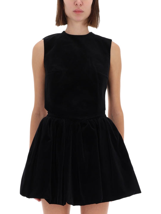 Velvet "Foulard" Top