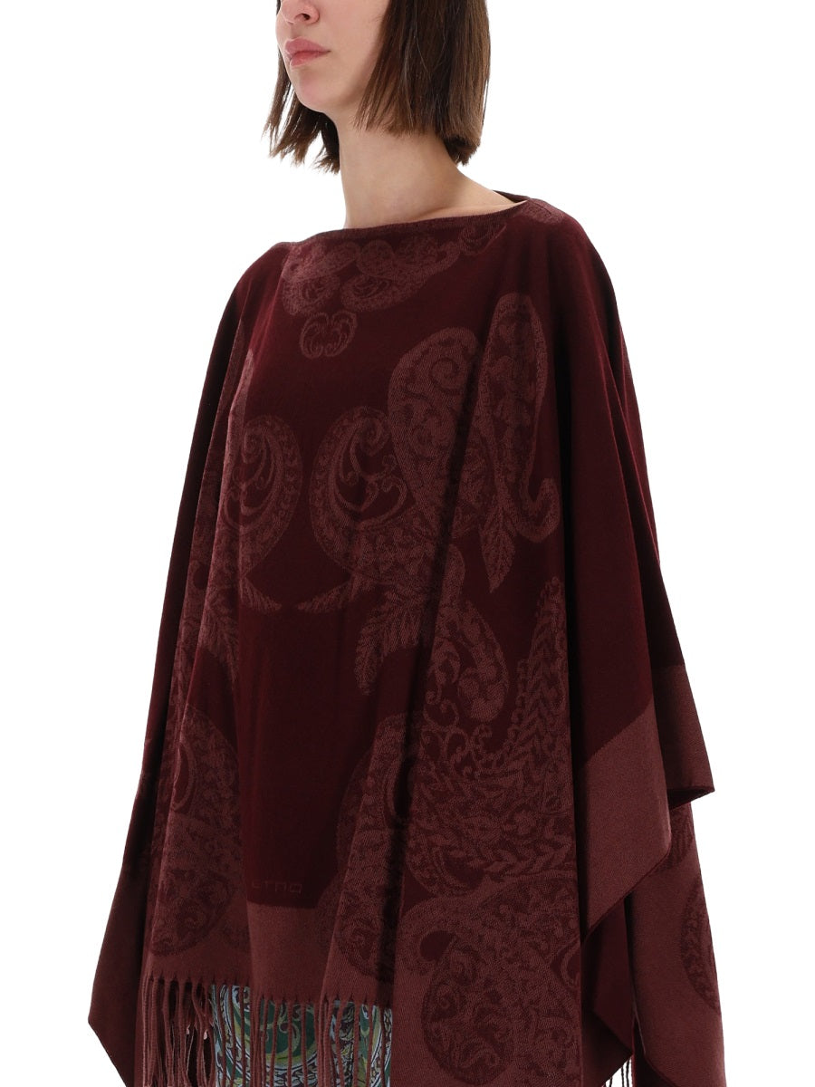 Etro Scarves & Gloves - Burgundy | Wanan Luxury