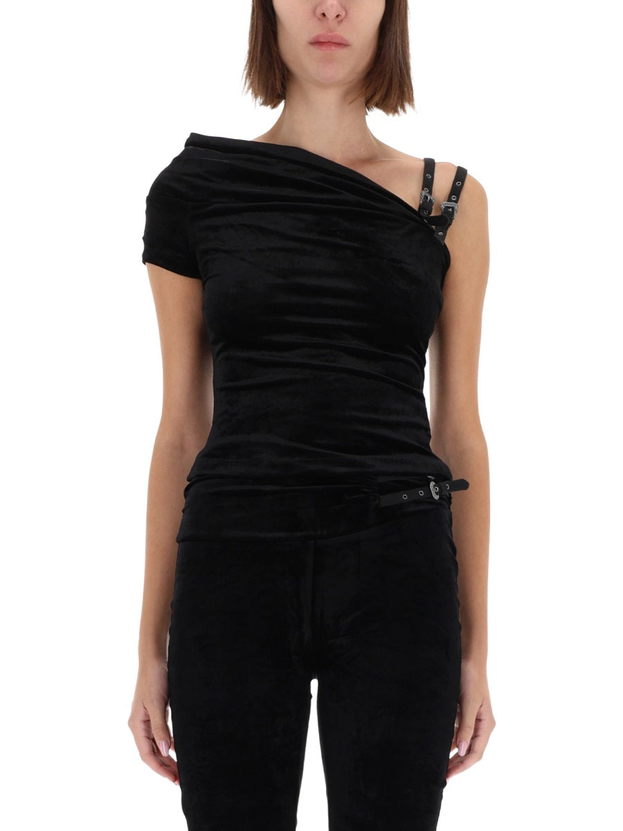 Versace Jeans Couture Tops - Black | Wanan Luxury