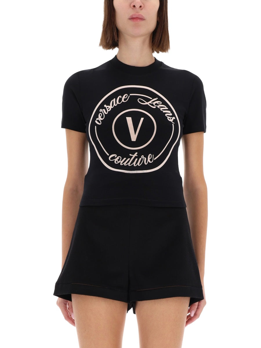 Versace Jeans Couture T shirts - Black | Wanan Luxury
