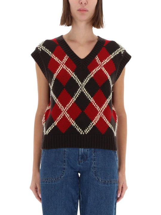 "Argyle" Vest