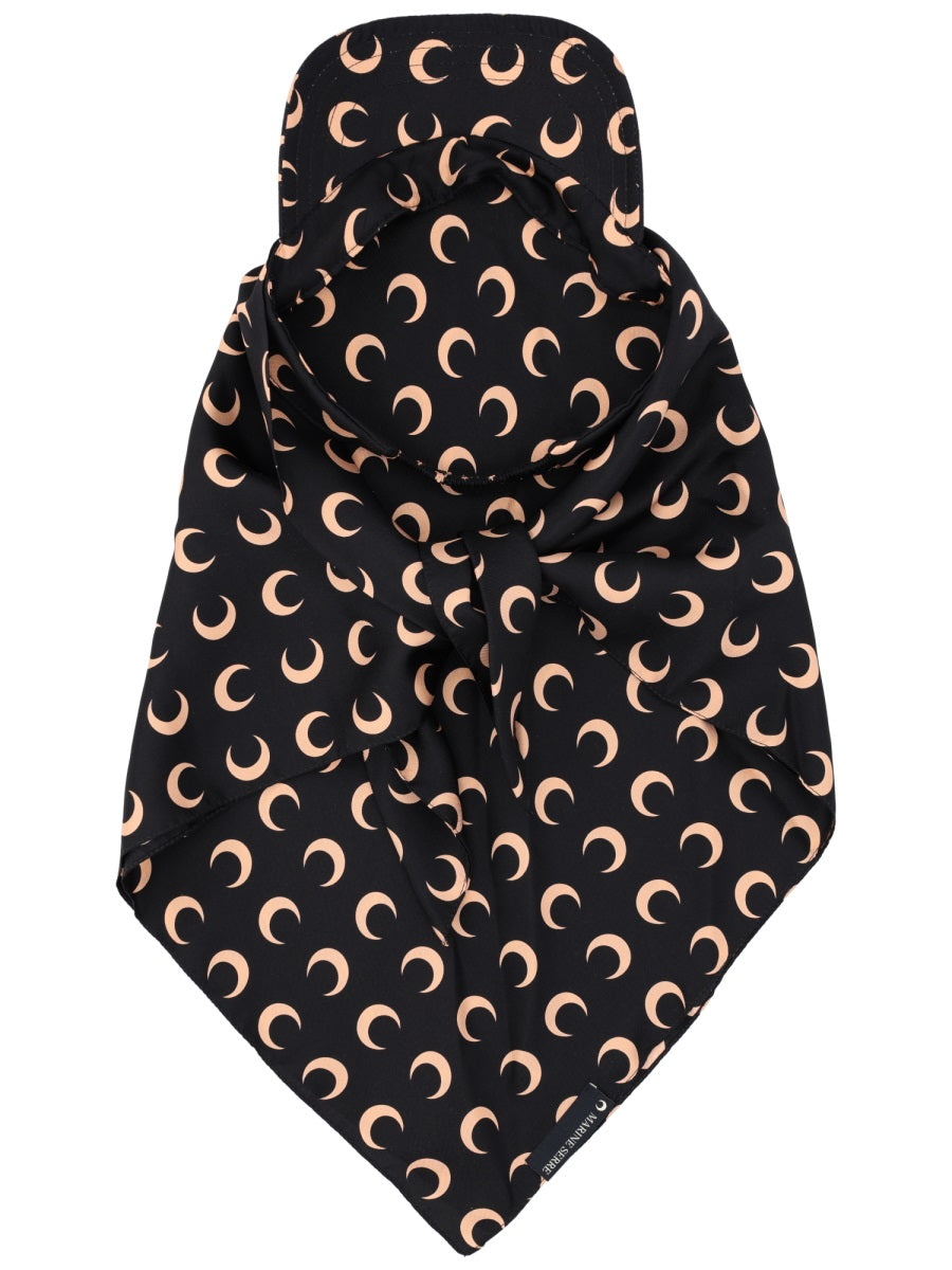 Marine Serre Hats - Black | Wanan Luxury