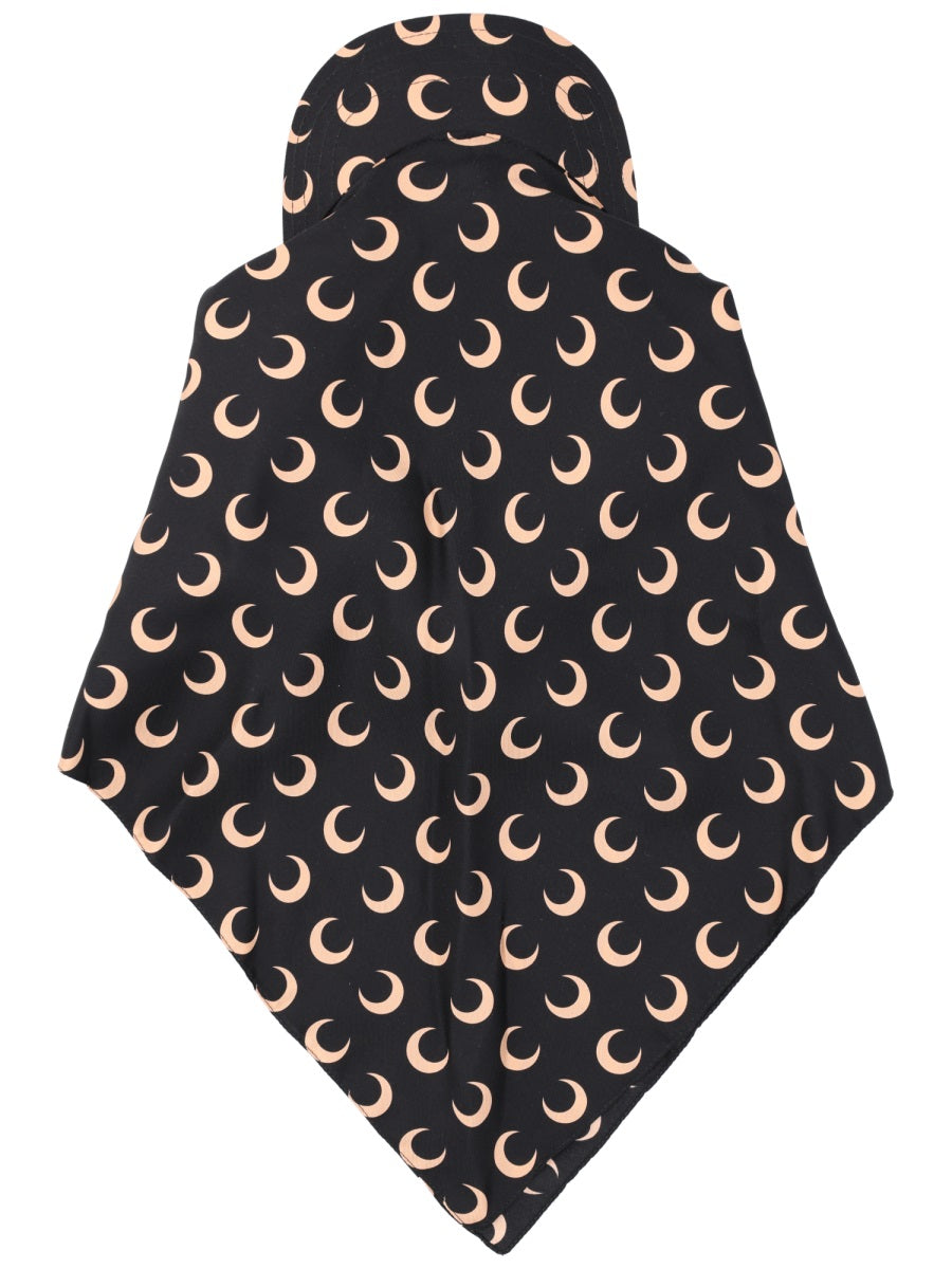 Marine Serre Hats - Black | Wanan Luxury