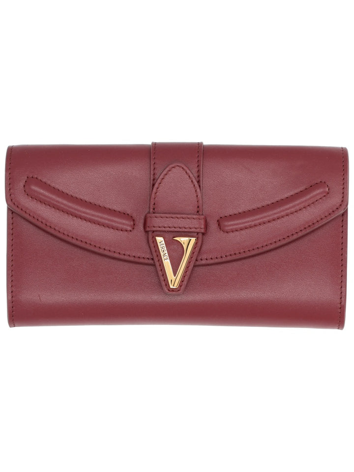Versace Wallets & Pures - Burgundy | Wanan Luxury