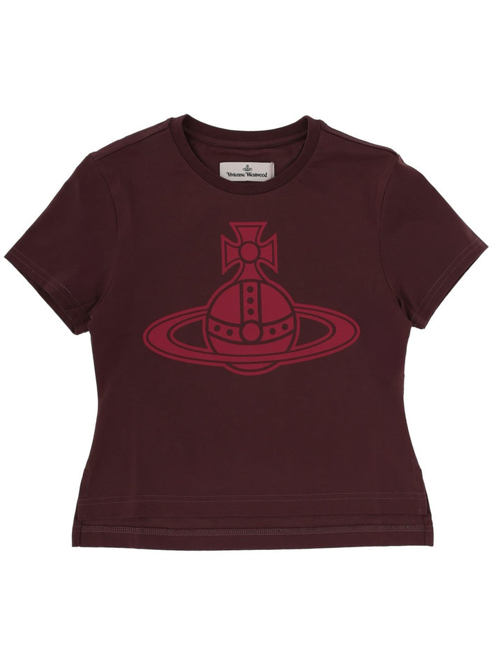 Vivienne Westwood T shirts - Burgundy | Wanan Luxury