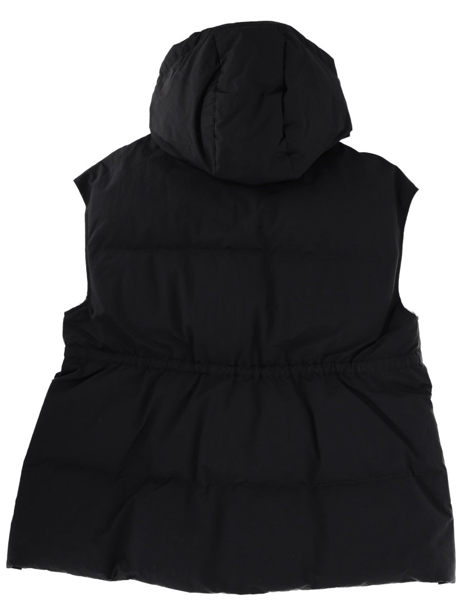 LAMINAR Gilet - Black | Wanan Luxury