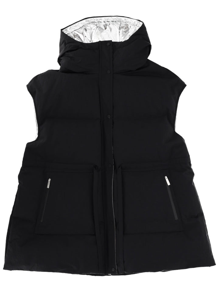 LAMINAR Gilet - Black | Wanan Luxury